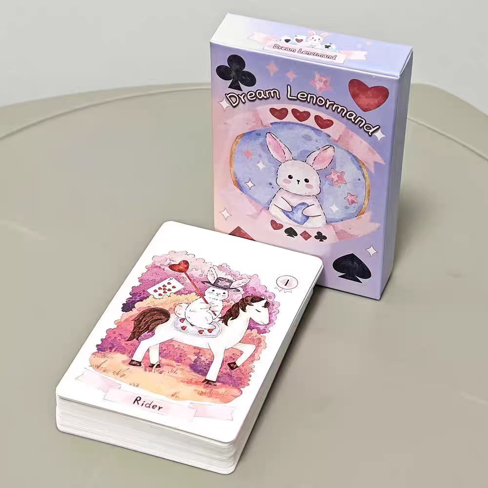 Board Game Of Life - Cartas Oráculo Dream Lenormand 43 PCS,