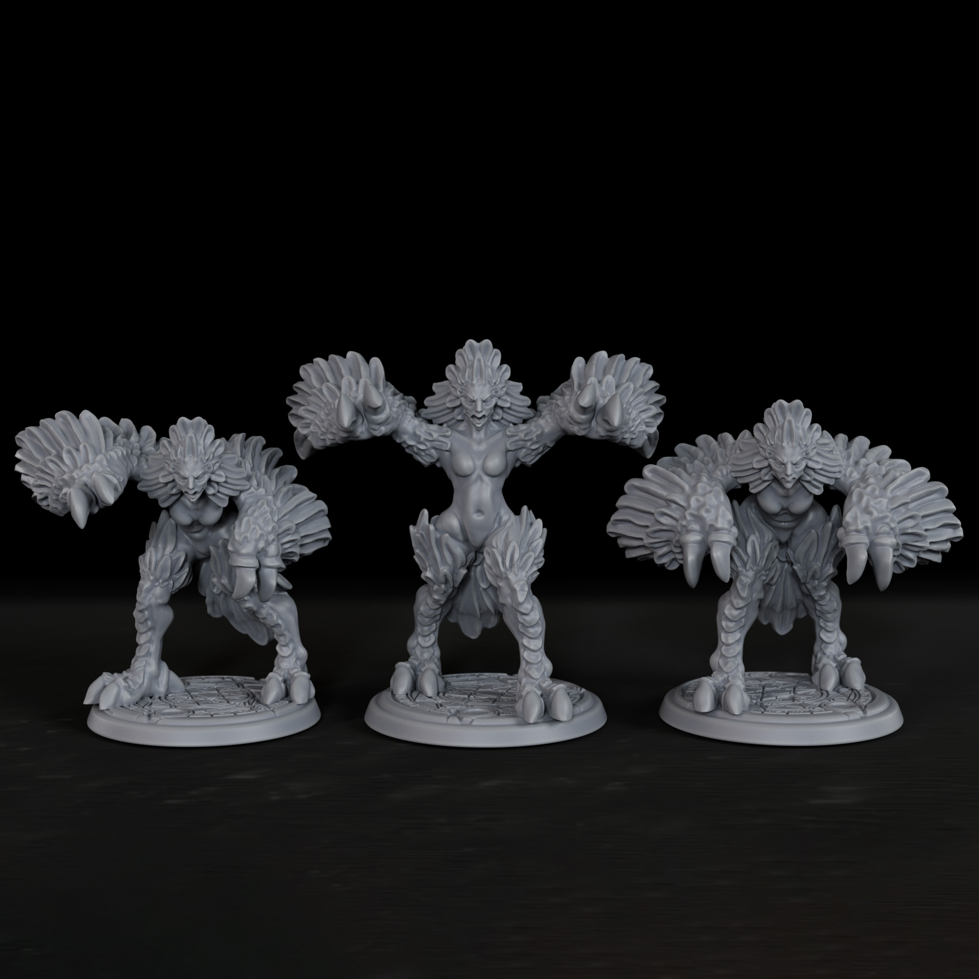 Board Game Live - Miniatura RPG Harpies - Presente de