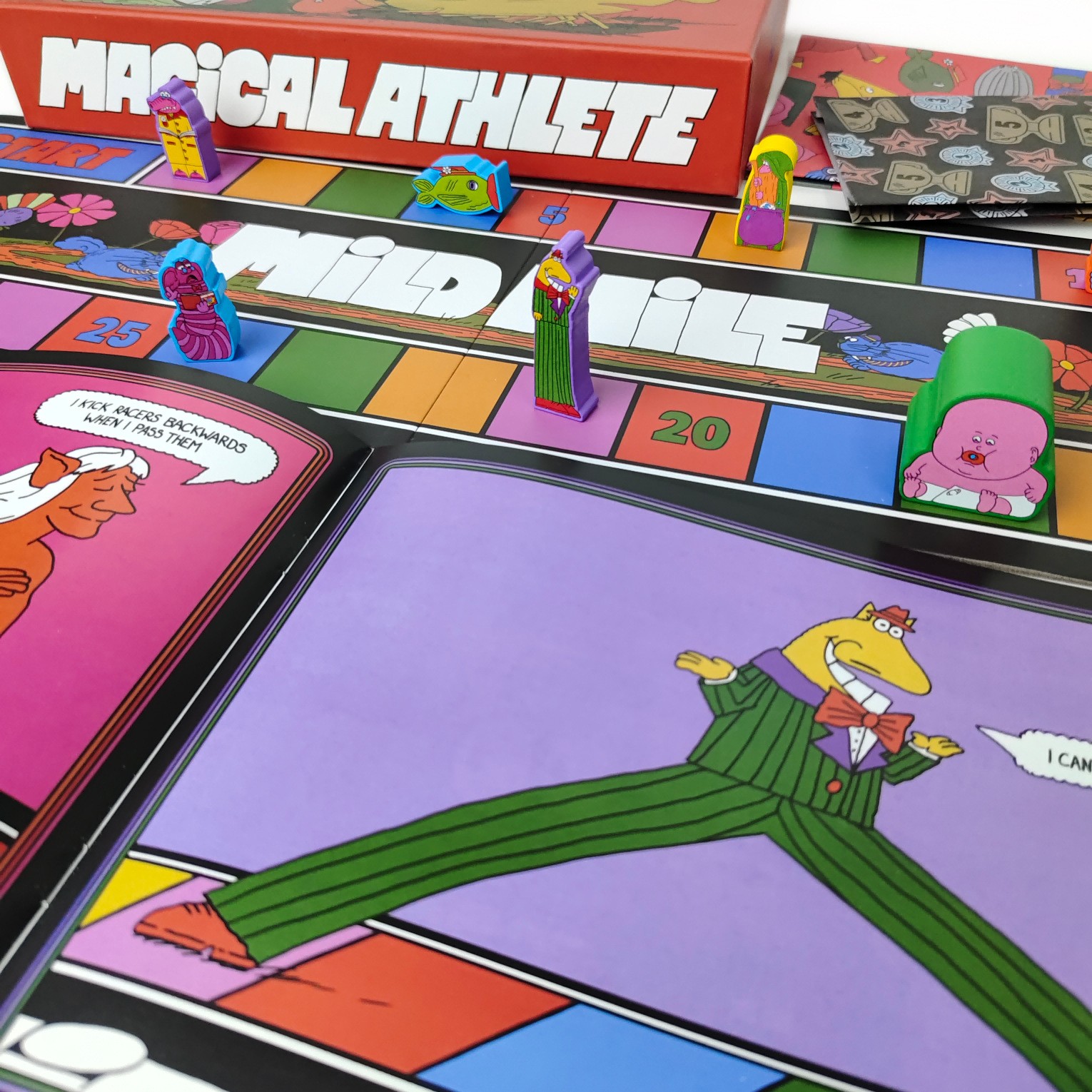 Jogo de Cartas MAGICAL ATHLETE - Strategy Board Game avaliação e preço
