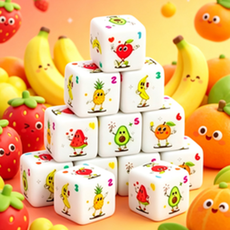 Conjunto de 12 dados D6 com te - Board Game Live avaliação e preço